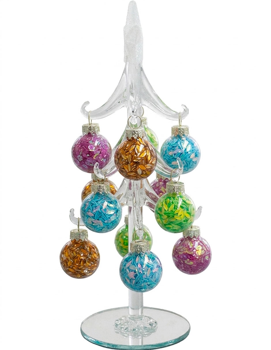 Árbol de navidad Running de cristal 5