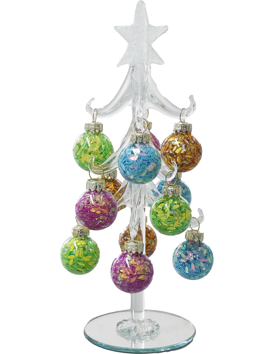 Árbol de navidad Running de cristal 4