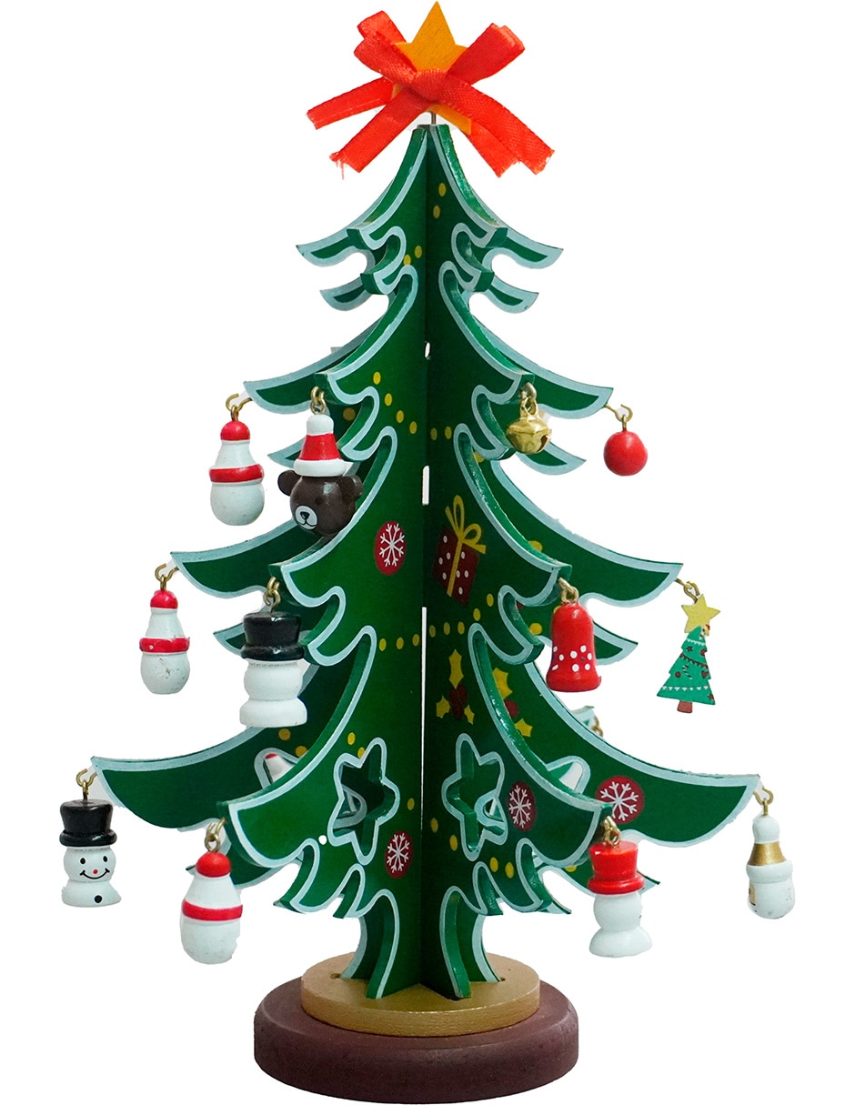 Árbol de navidad Running de madera Árbol de navidad Running de madera