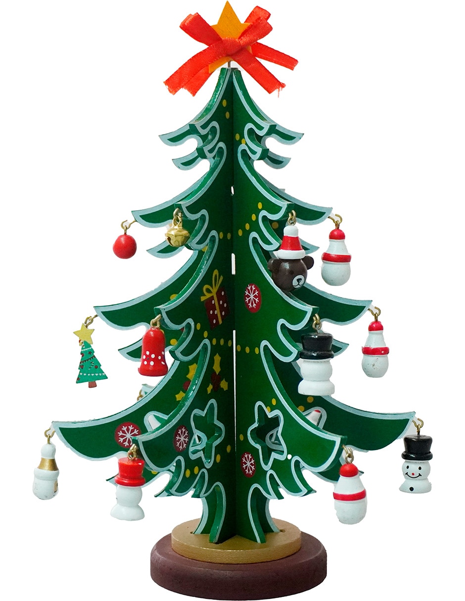 Árbol de navidad Running de madera 4