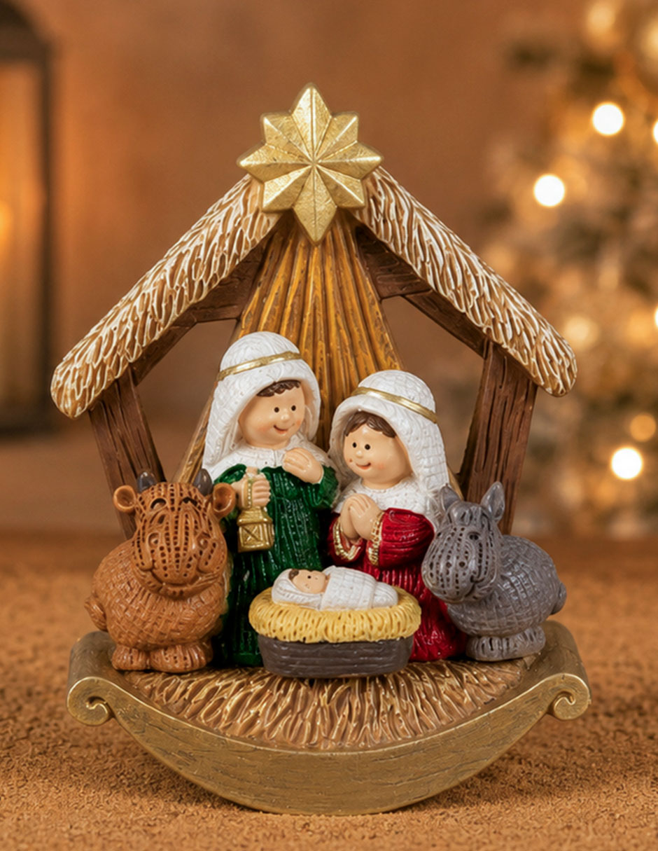 Nacimiento Navideño Genérica de Poliresina 4