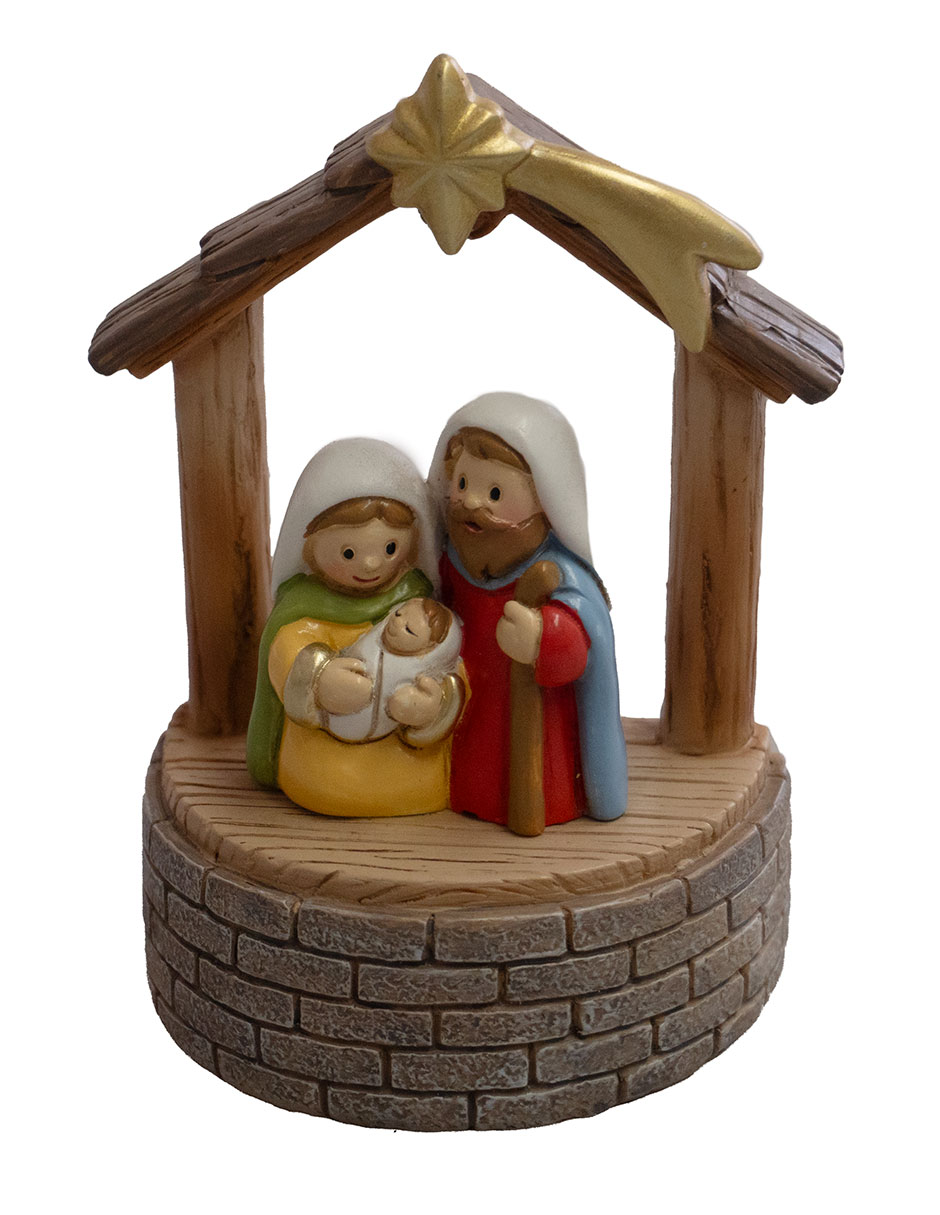 Nacimiento navidad navideño de poliresina