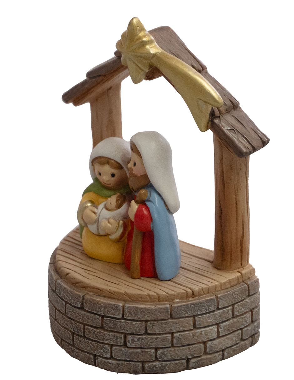 Nacimiento navidad navideño de poliresina 5