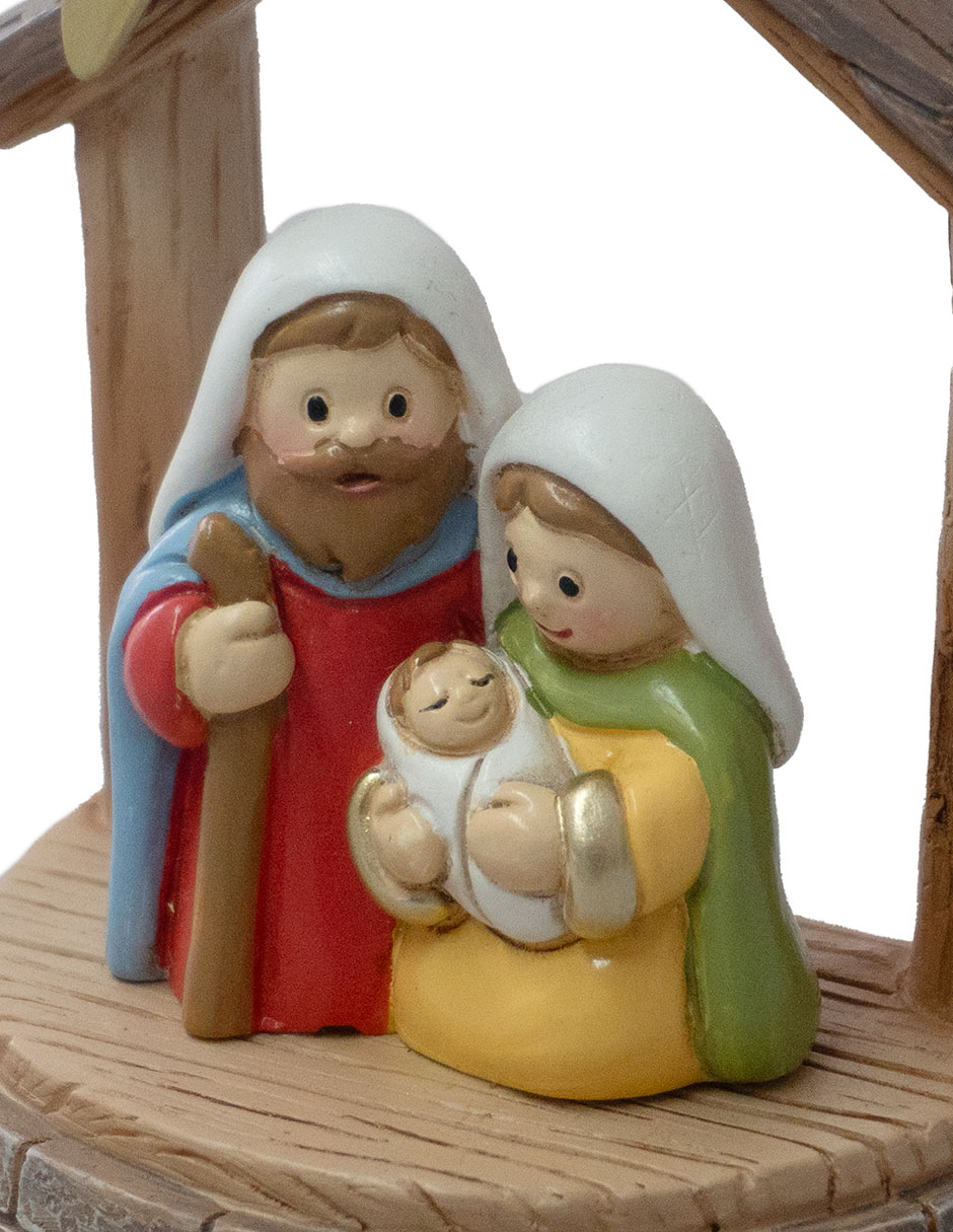 Nacimiento navidad navideño de poliresina 2