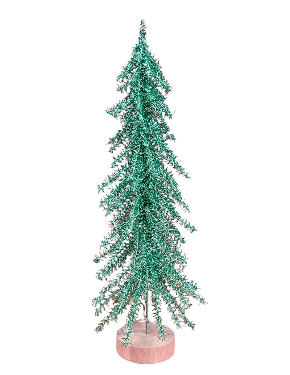 Árbol de navidad generica de aluminio con 100 luces Árbol de navidad generica de aluminio con 100 luces