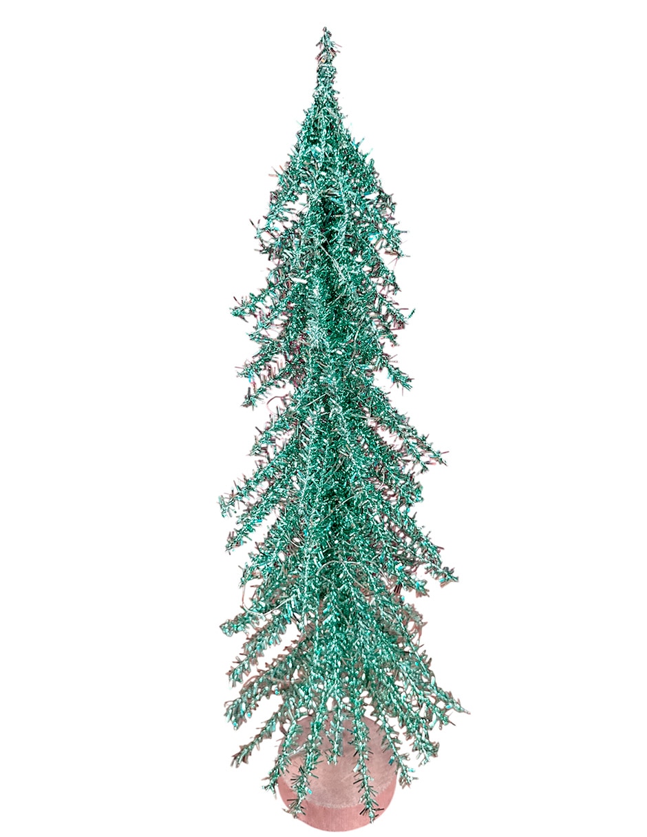 Árbol de navidad generica de aluminio con 100 luces 4