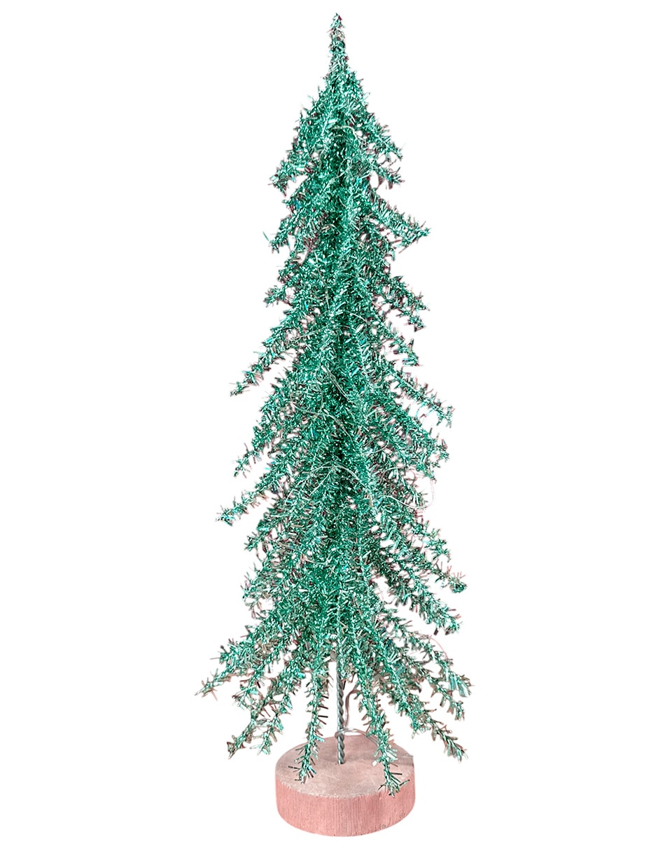 Árbol de navidad generica de aluminio con 100 luces 3