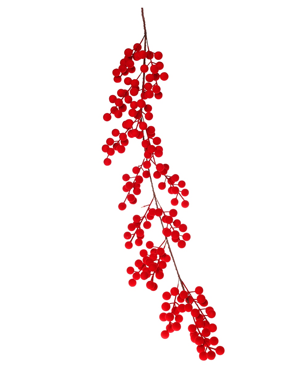 Guirnalda de diferentes especies con berries 15 cm 2
