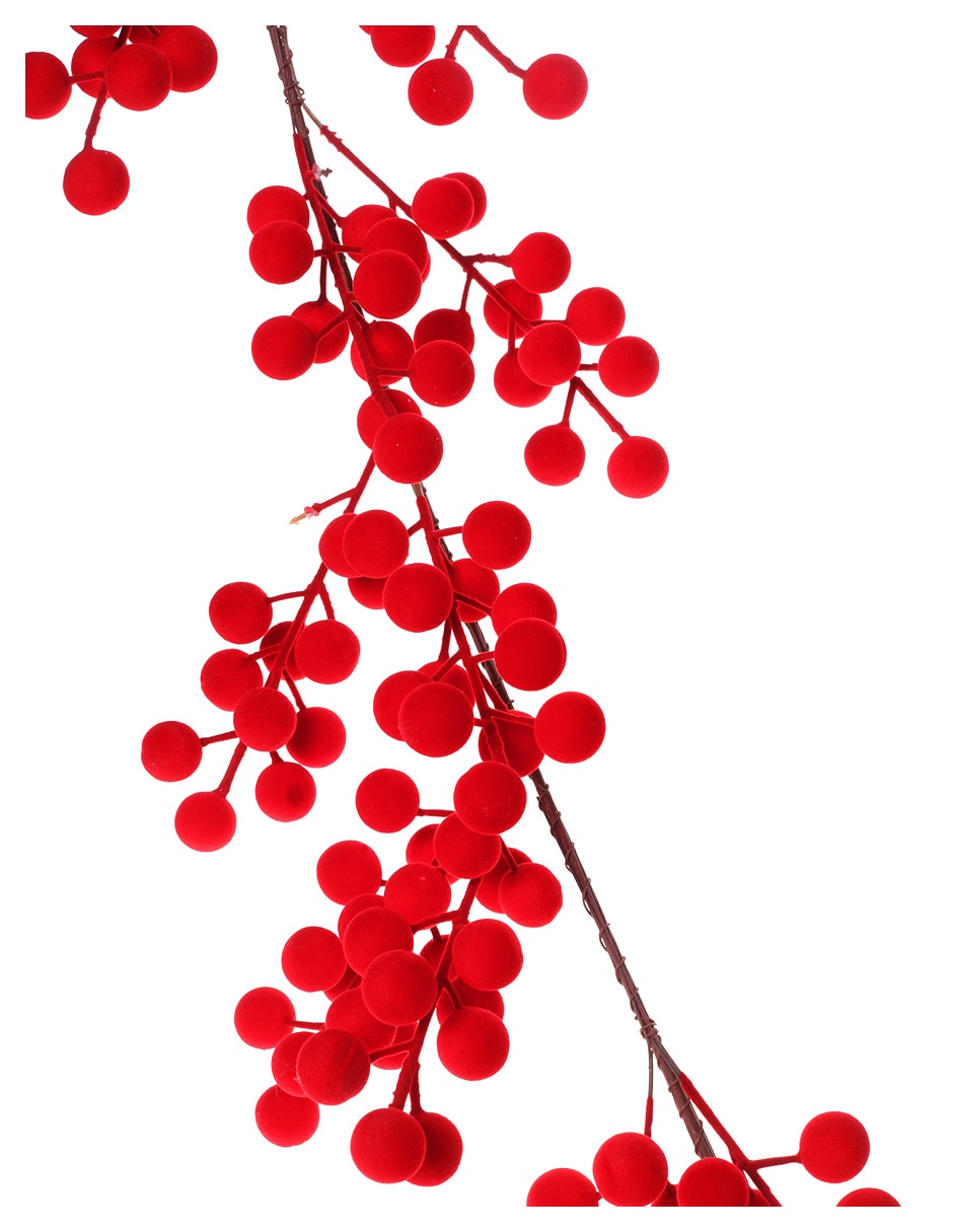 Guirnalda de diferentes especies con berries 15 cm 3