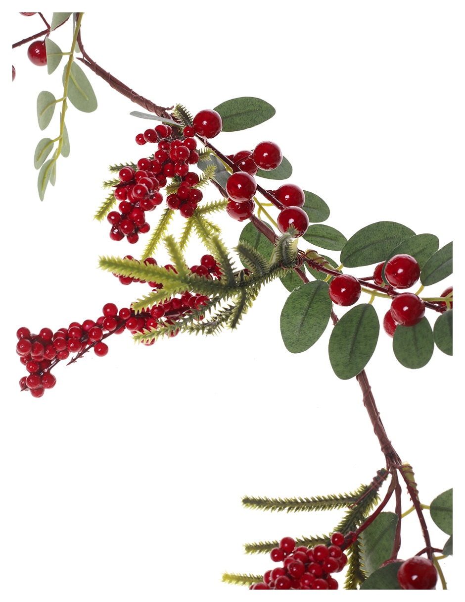 Guirnalda de diferentes especies con berries 143 cm 2