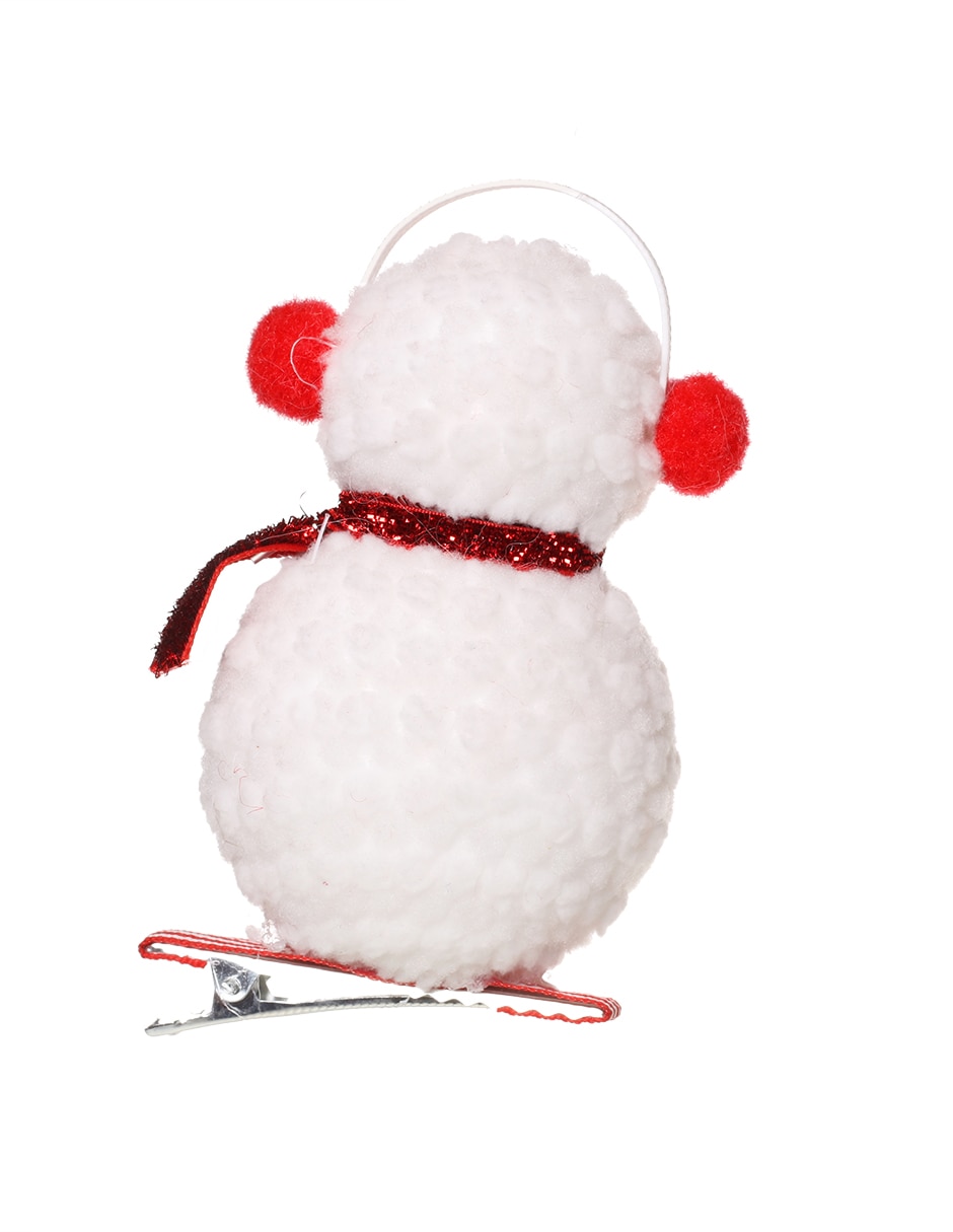 Figura decorativa de muñeco de nieve