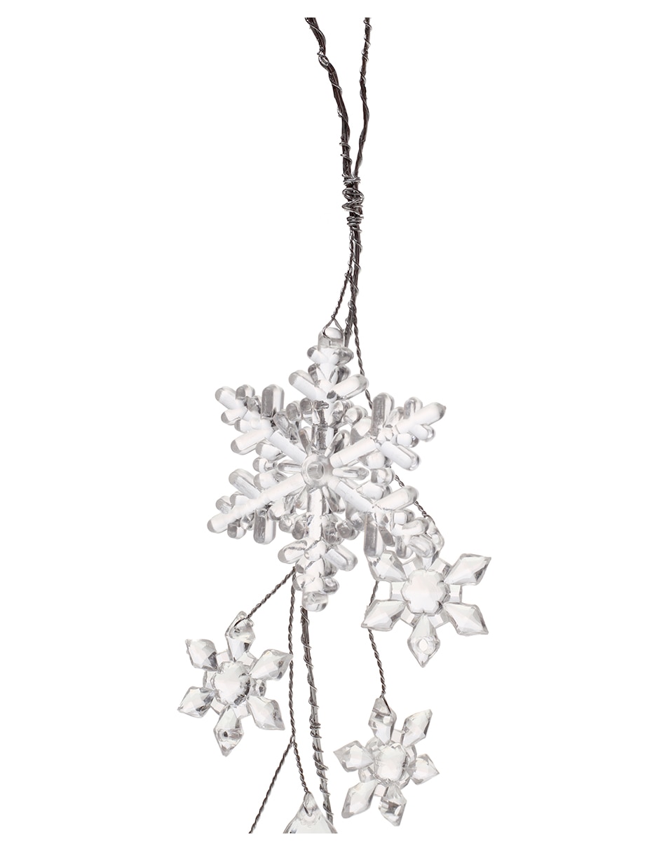 Ornamento navidad copo de nieve 2