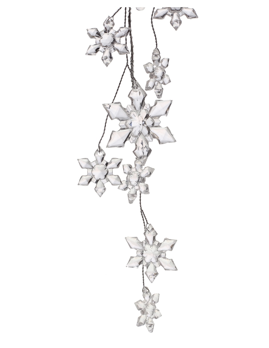 Ornamento navidad copo de nieve 3