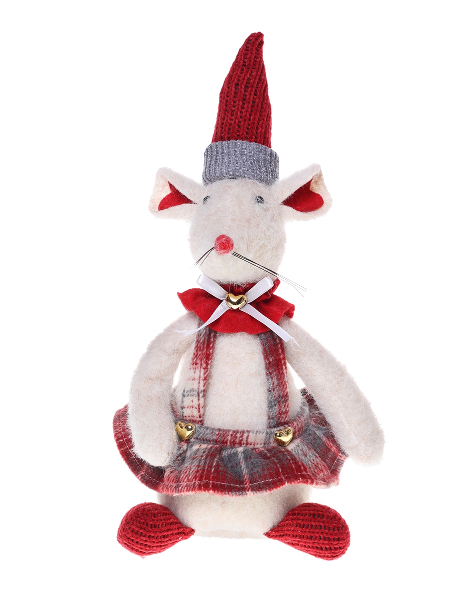Figura decorativa navideña de Ratón 1