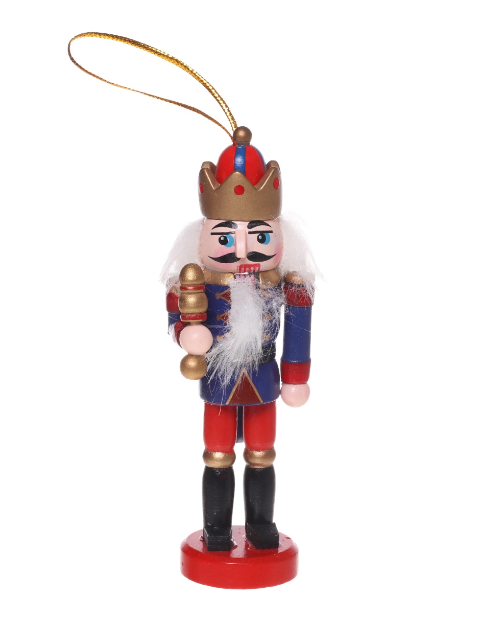 Set de figura decorativa navideña de Cascanueces 3