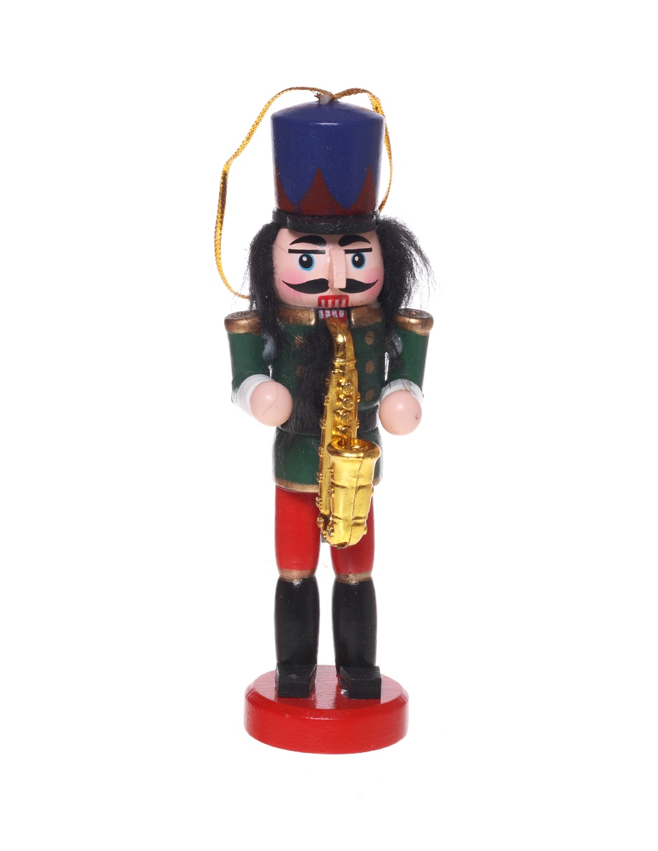 Set de figura decorativa navideña de Cascanueces 4
