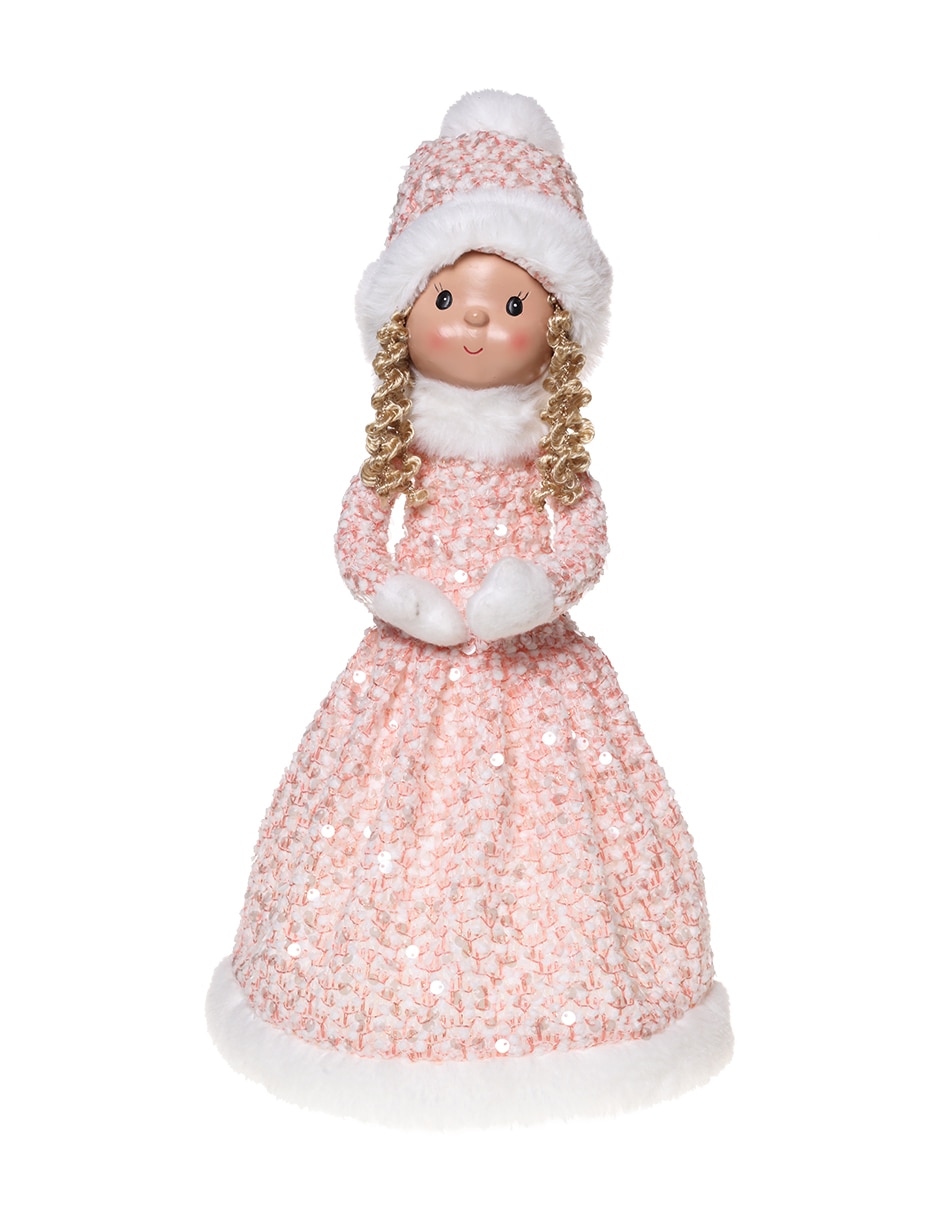 Figura decorativa navideña de Muñeca