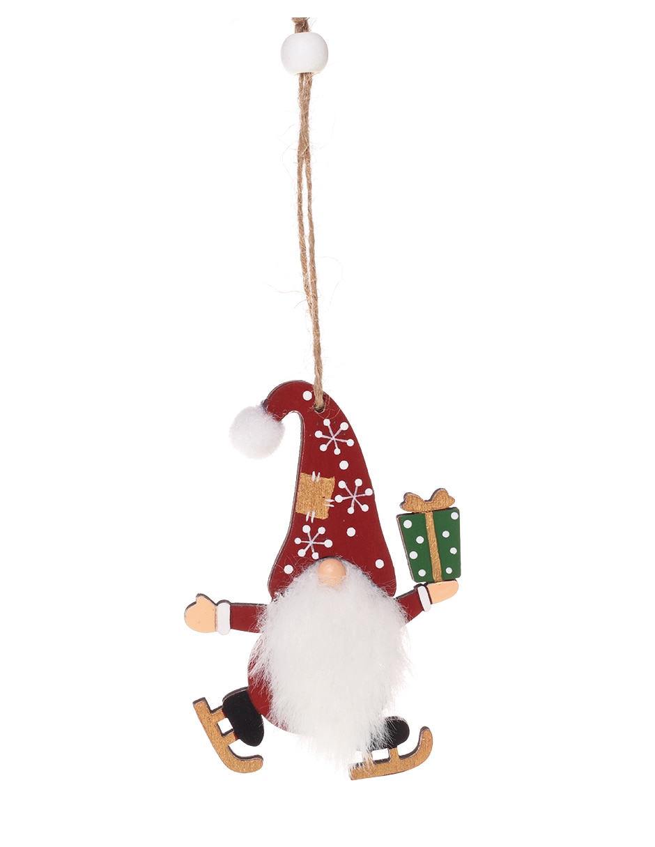 Ornamento navideño gnomo 1