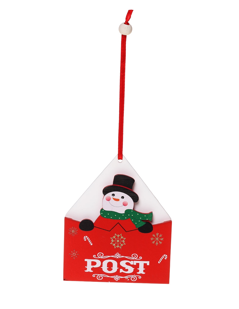 Ornamento navideño muñeco de nieve 1