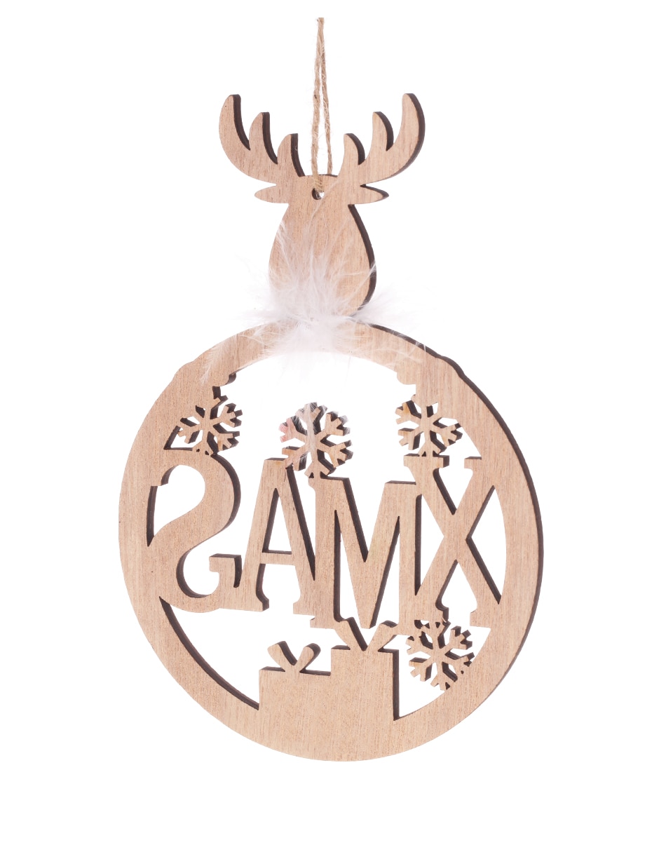 Ornamento navideño reno 3