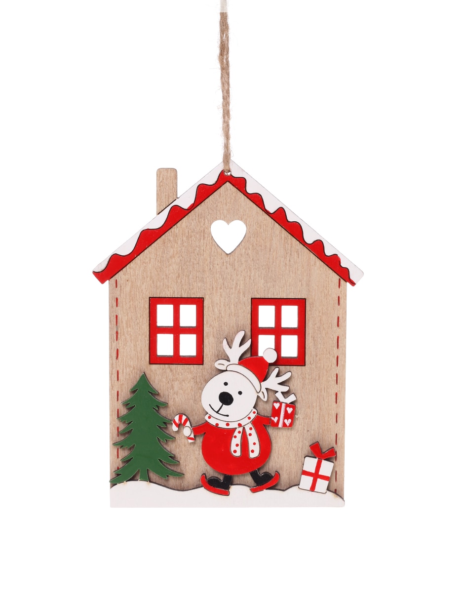 Ornamento navideño casa 1