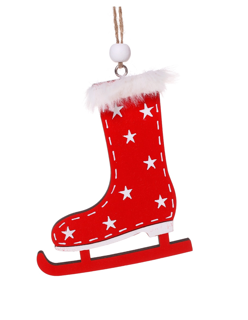 Ornamento navideño bota 1