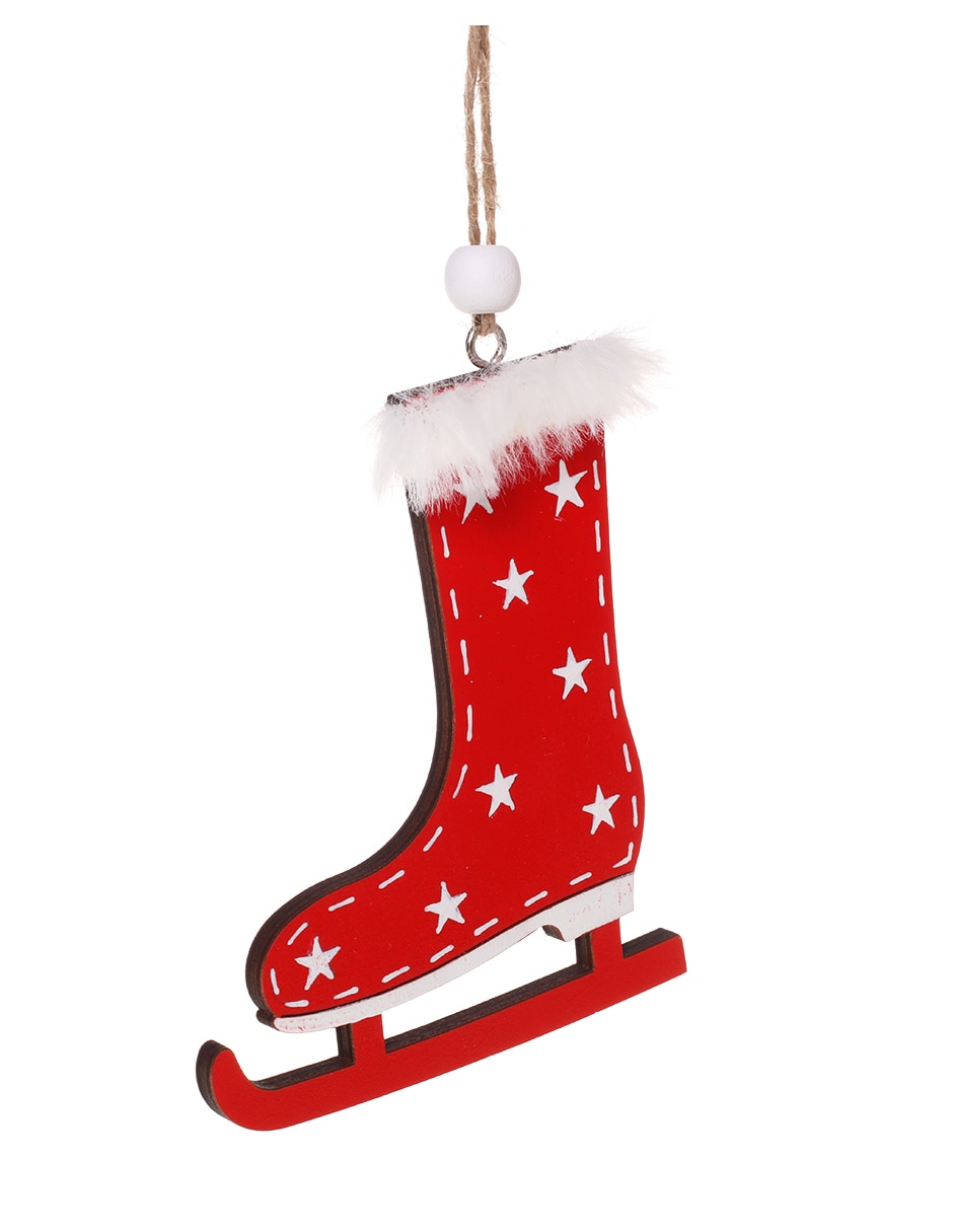 Ornamento navideño bota Ornamento navideño bota