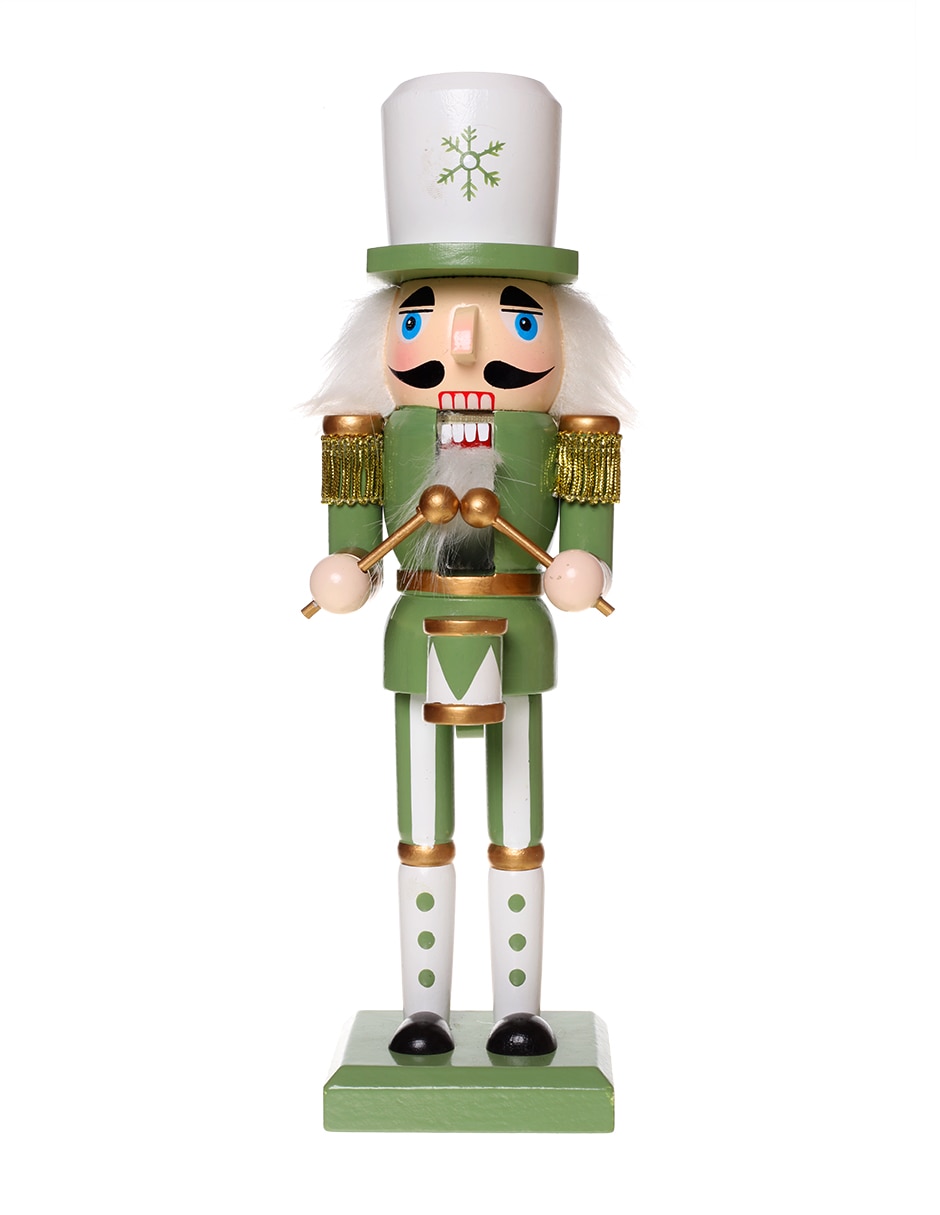 Figura decorativa de Cascanueces Navidad de madera