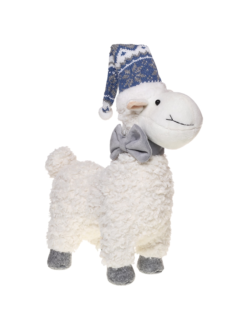 Figura decorativa de Borrego Navideño