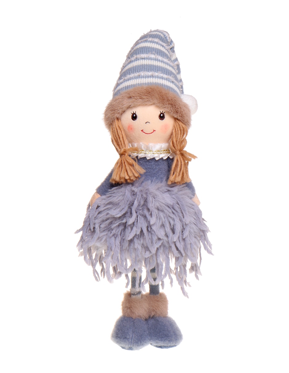 Figura decorativa Muñeca Navideña Figura decorativa Muñeca Navideña