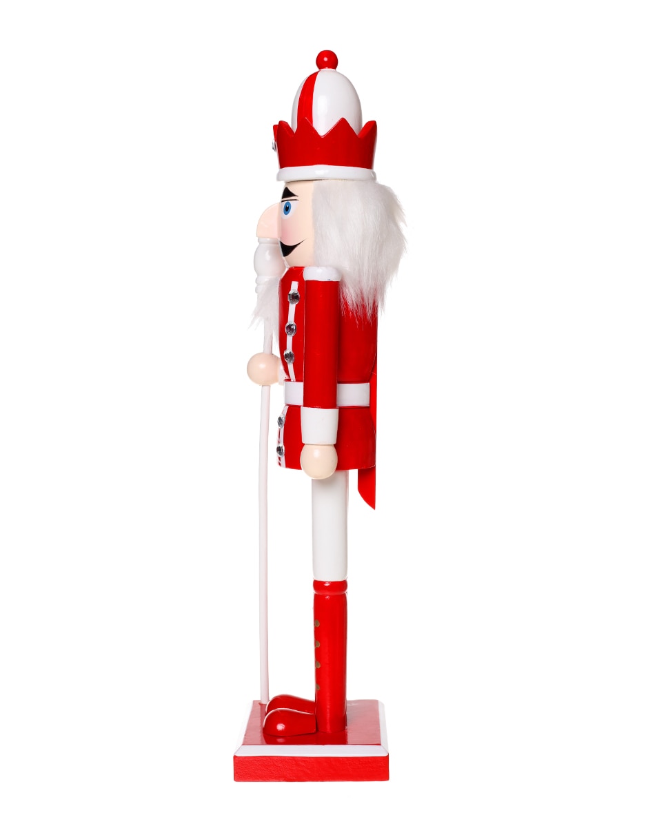 Figura decorativa de cascanueces navidad Eximex de madera 2