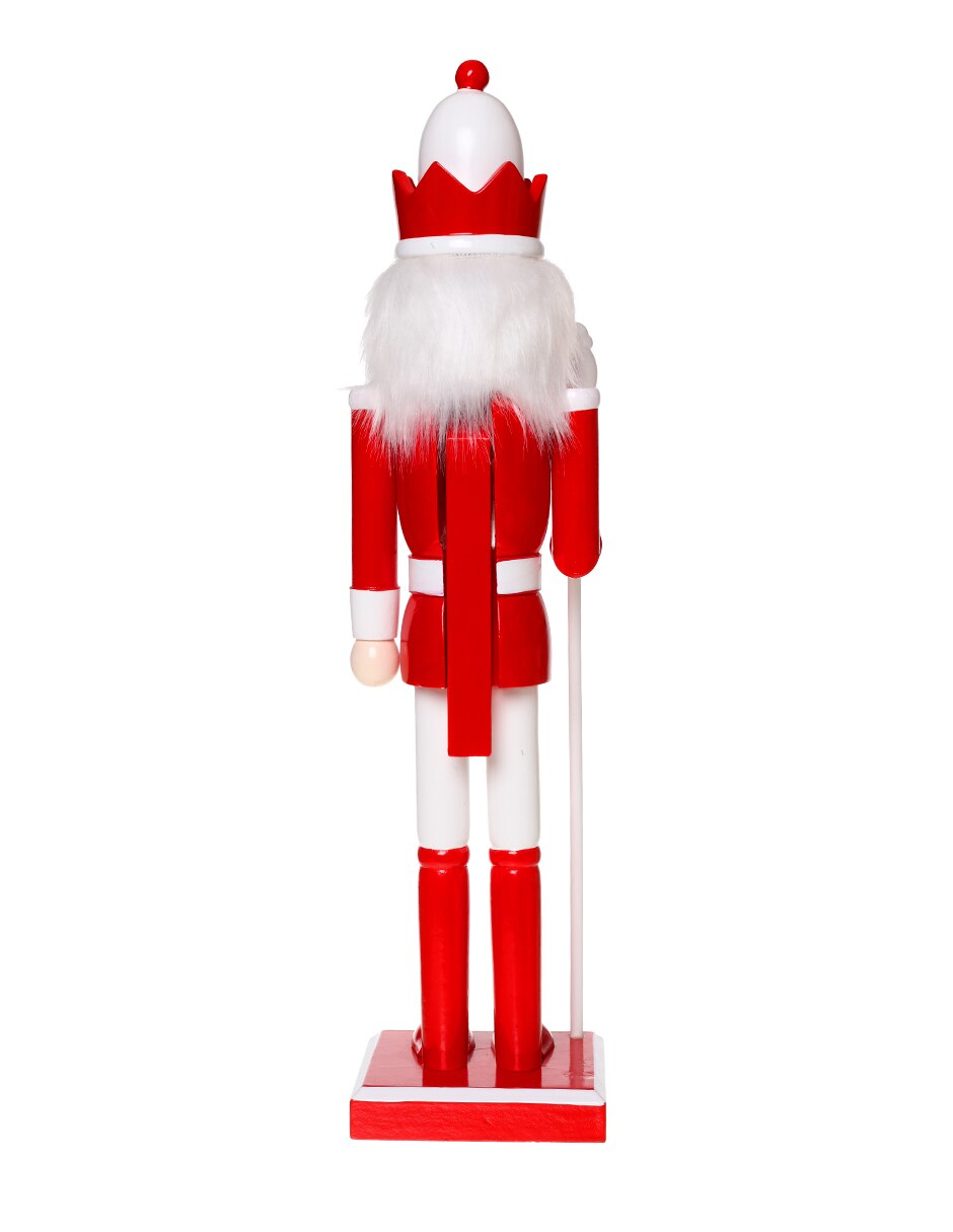 Figura decorativa de cascanueces navidad Eximex de madera 3