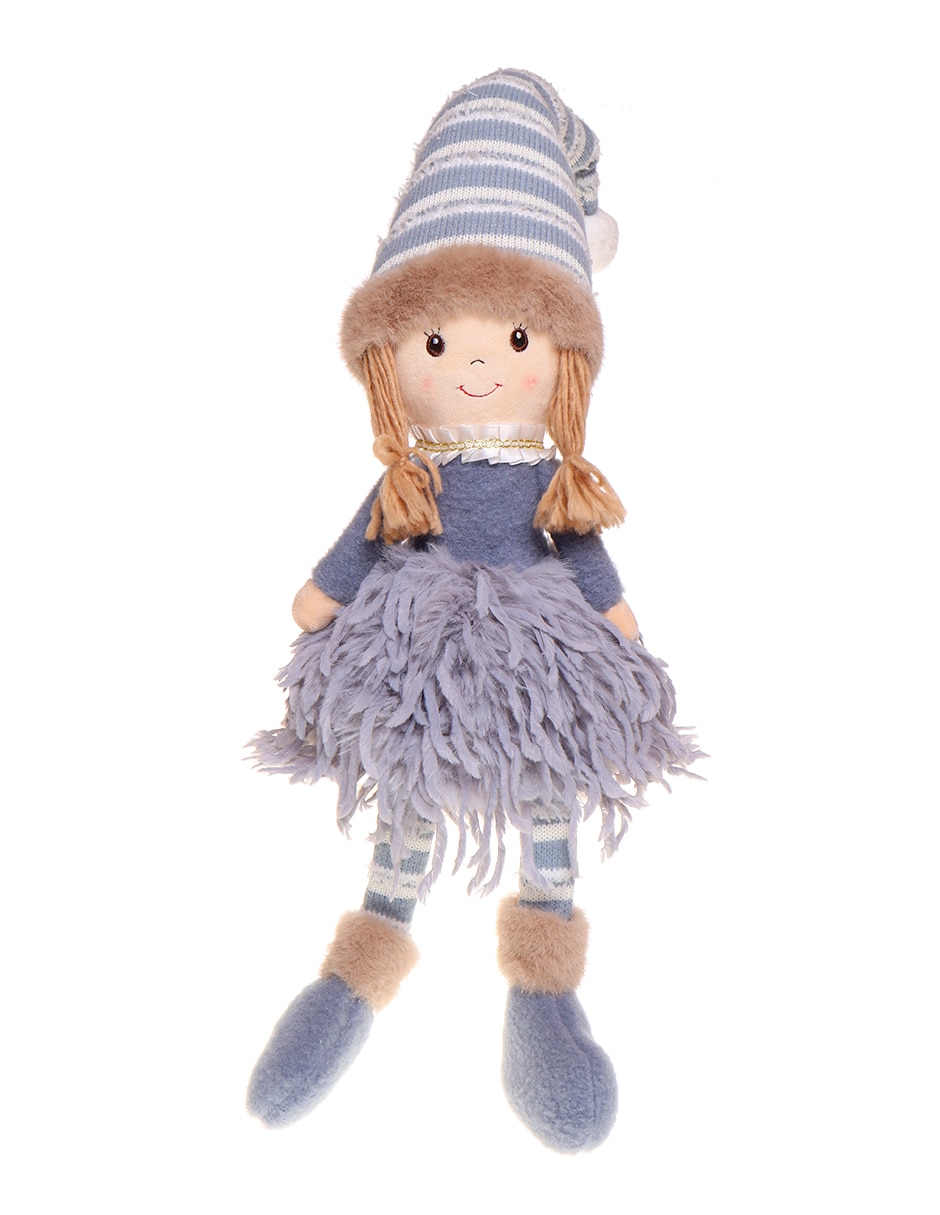 Figura decorativa Muñeca Navideña