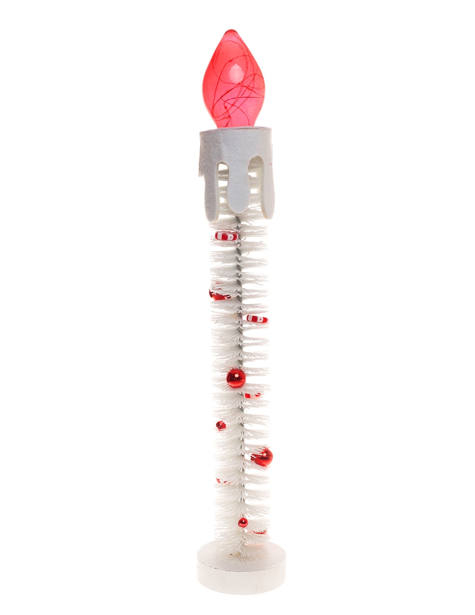Figura decorativa navideña de vela 1