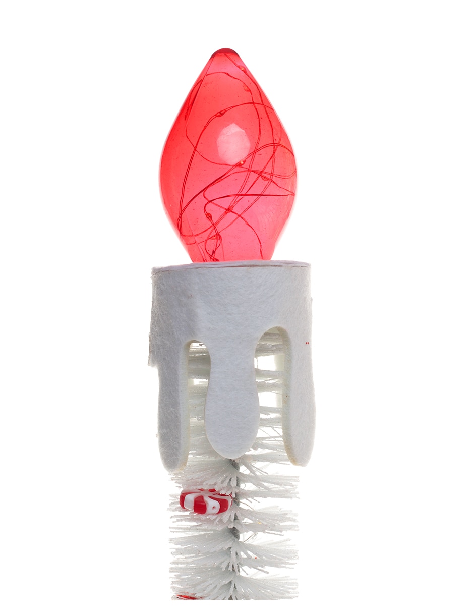 Figura decorativa navideña de vela 3