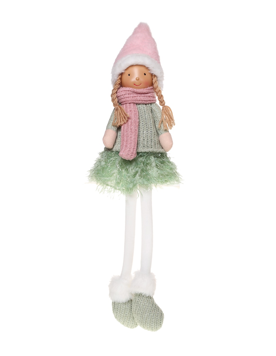 Figura decorativa de Muñeca Navideña 1