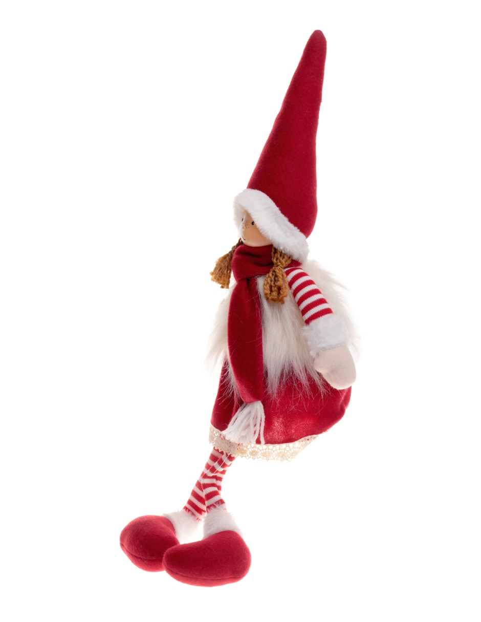 Figura decorativa de Muñeca Navidad
