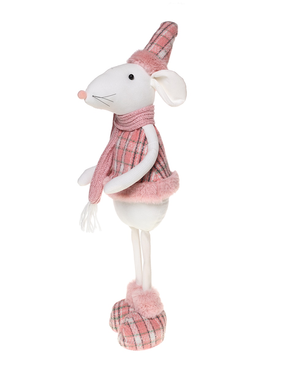 Figura decorativa de Ratón Navideño
