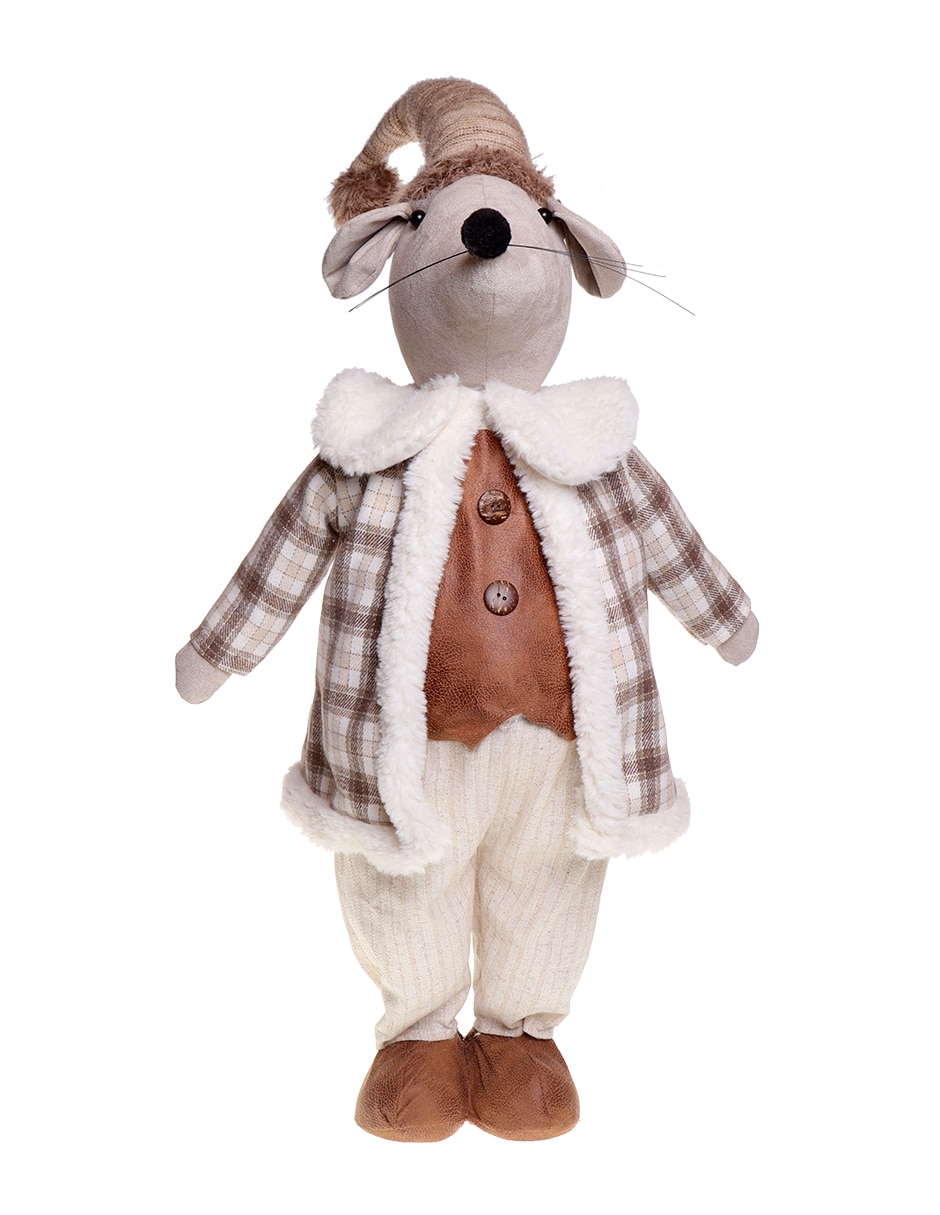 Figura decorativa de Ratón Navidad