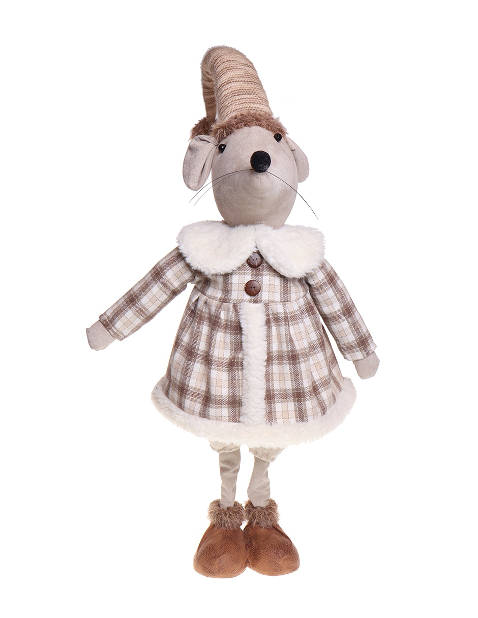Figura decorativa de Ratón Navidad