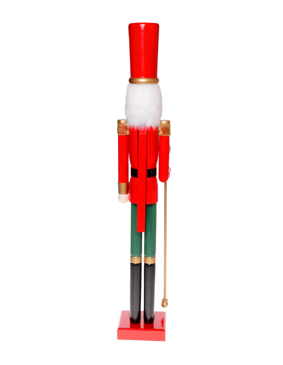 Figura decorativa de cascanueces navidad Eximex de madera 3
