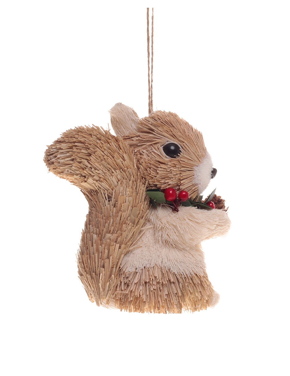 Figura decorativa navideña de ardilla 1