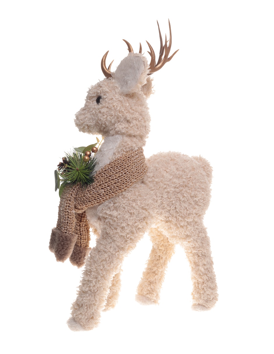 Figura decorativa navideña de venado