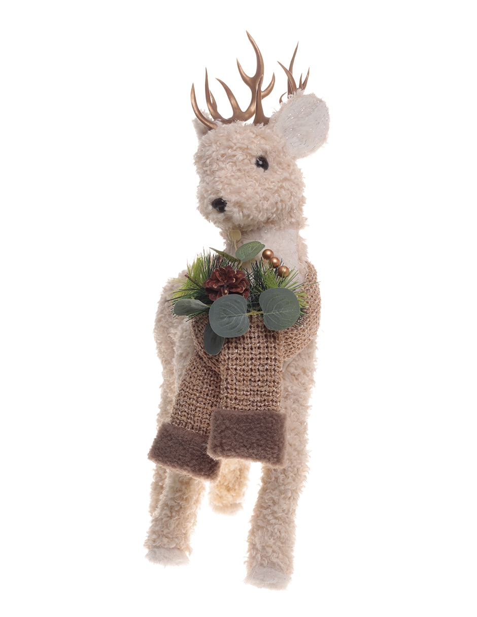 Figura decorativa navideña de venado 3