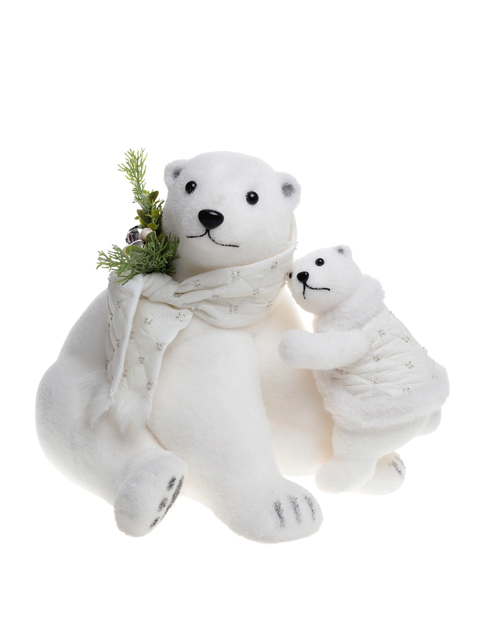 Figura decorativa de oso Navidad 1