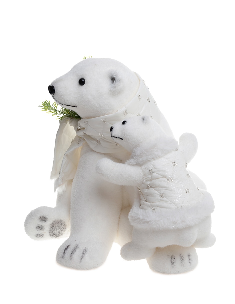 Figura decorativa de oso Navidad 3