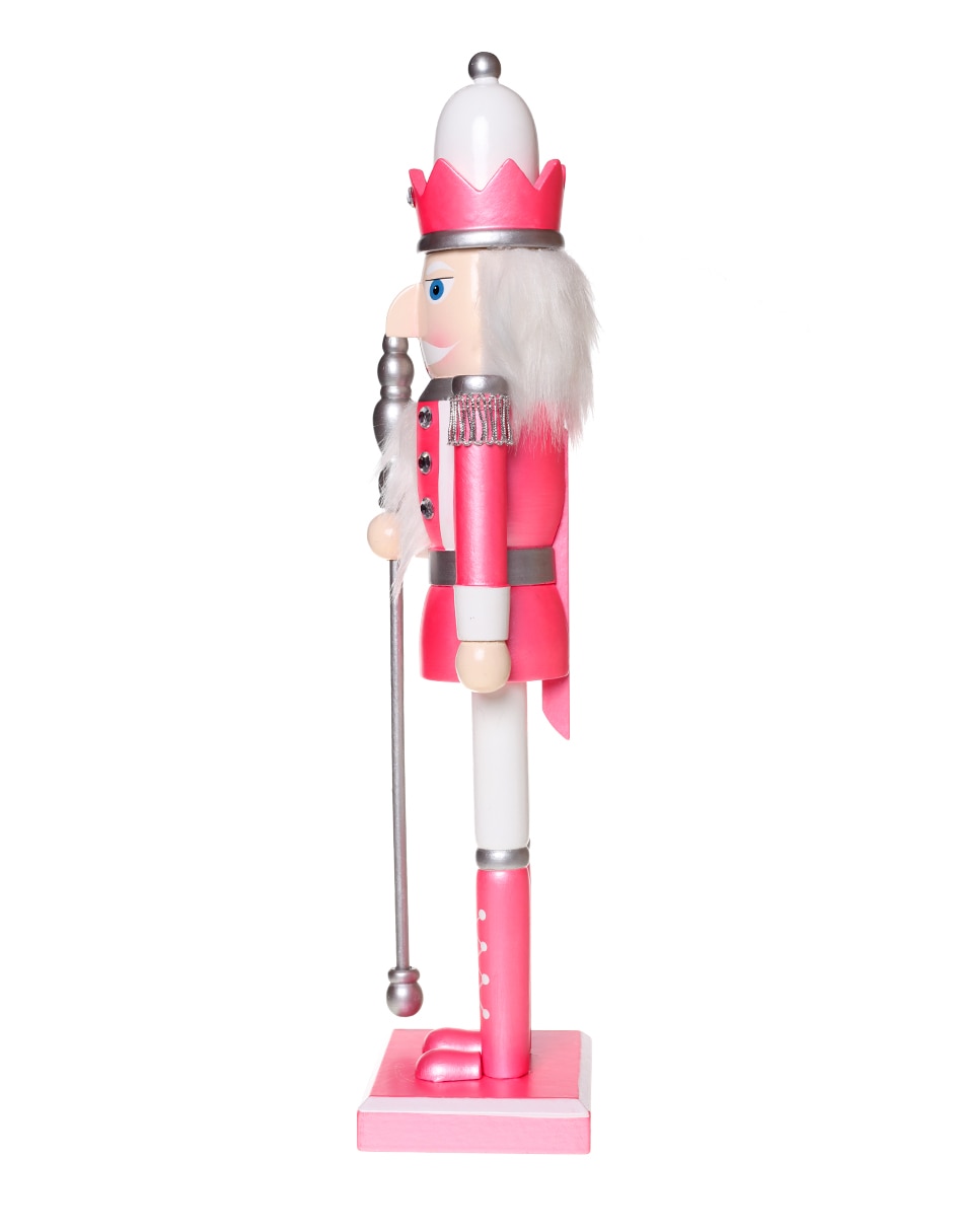 Figura decorativa de cascanueces navidad Eximex de madera 2