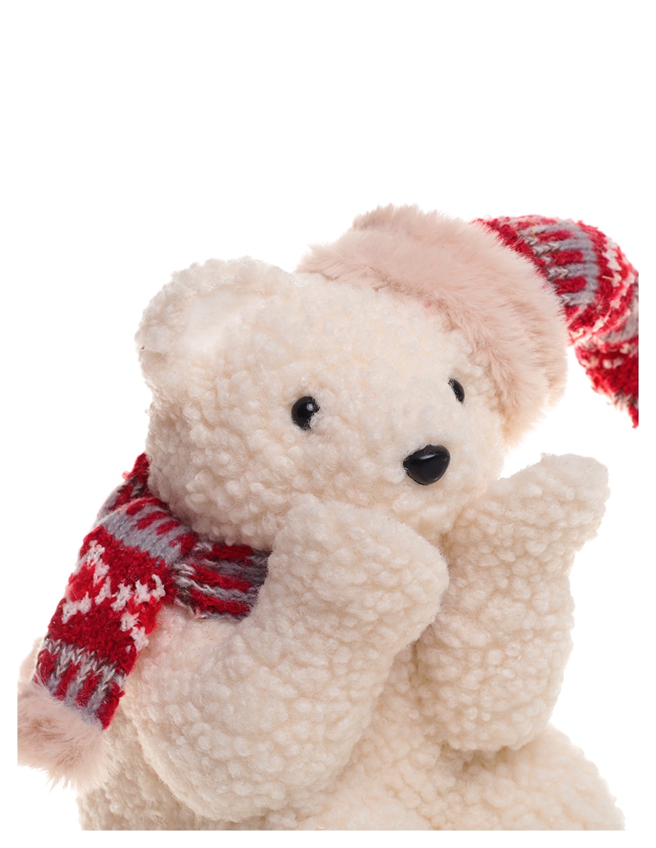 Figura decorativa de Oso Navidad