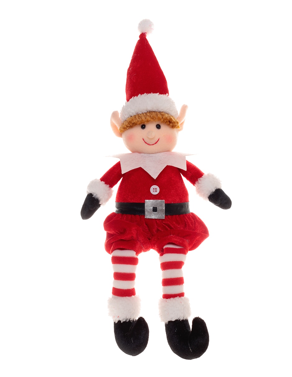 Figura decorativa navideña de duende 1