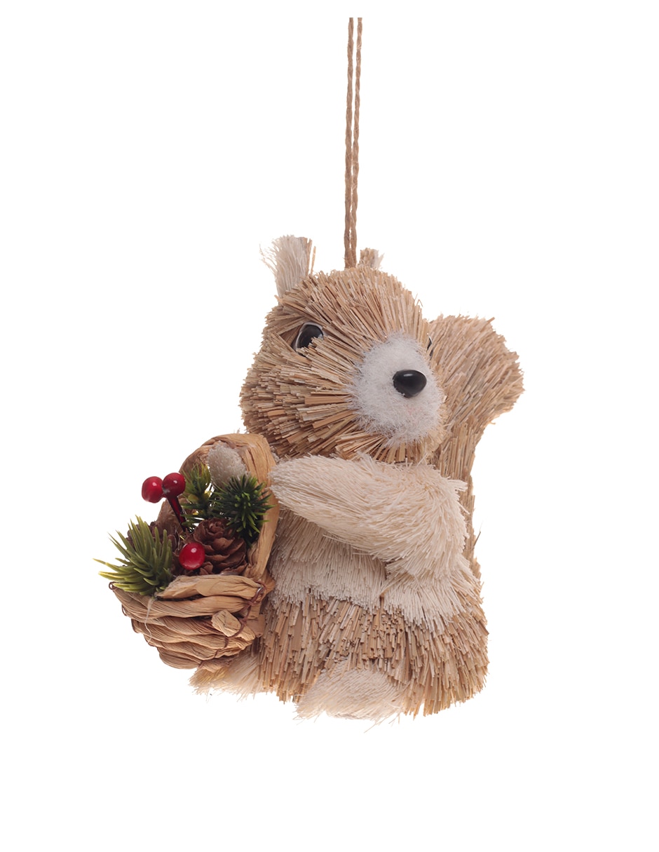 Figura decorativa navideña de ardilla 3